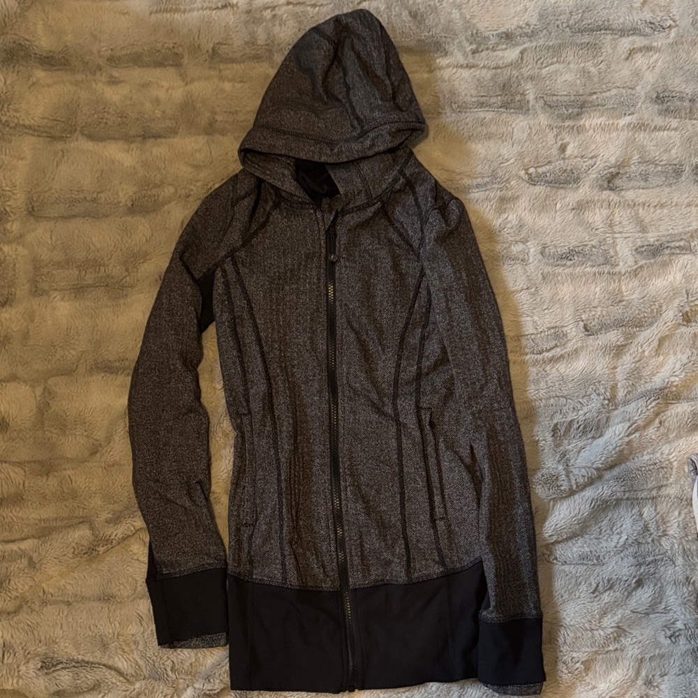 Lululemon Herringbone Hooded Jacket
